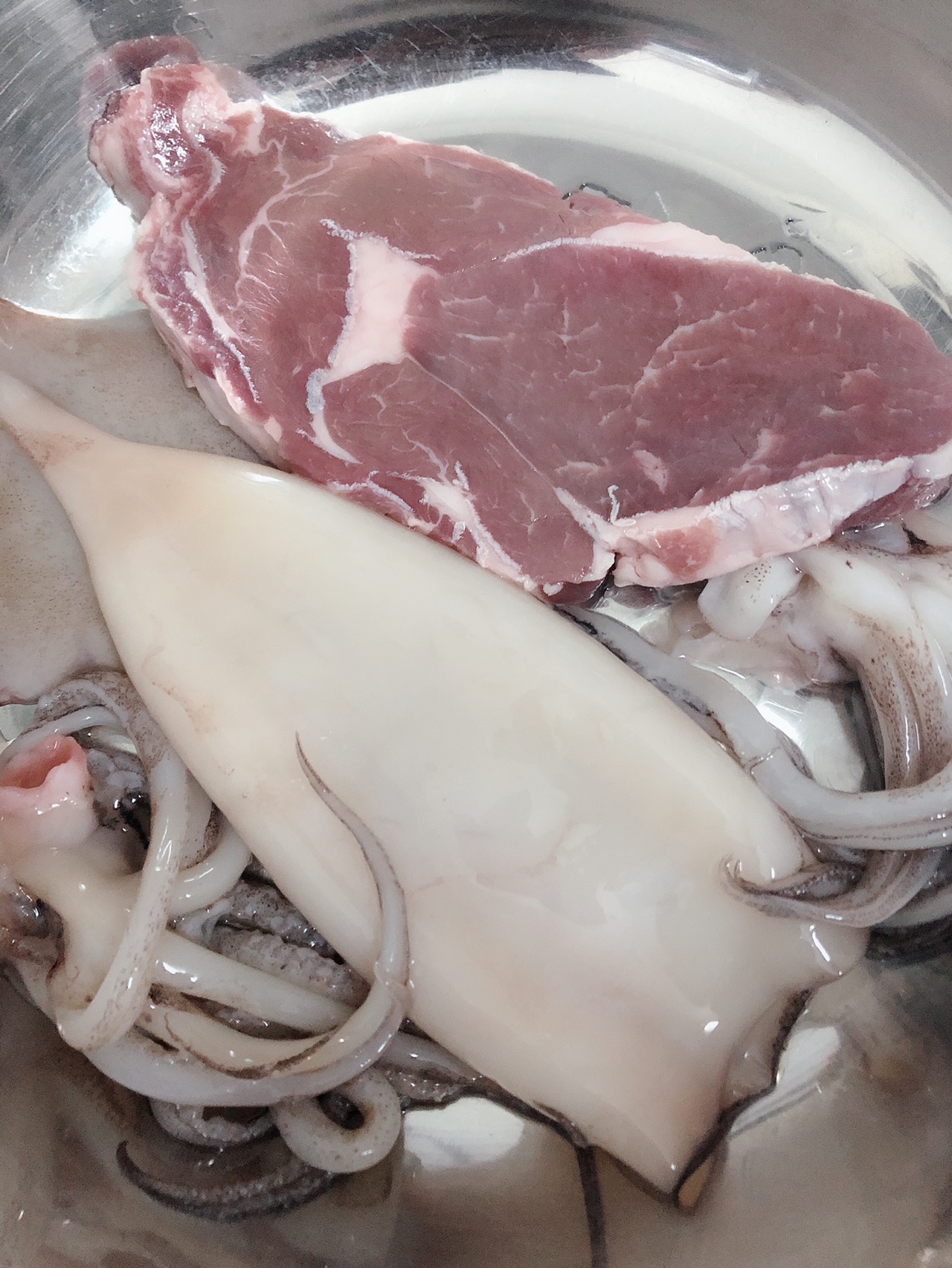 焗海鲜意大利面