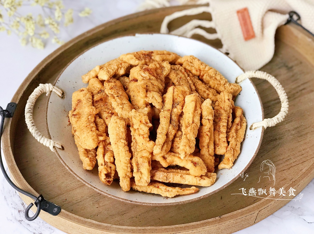 巨好吃的椒盐杏鲍菇，比吃小酥肉还过瘾