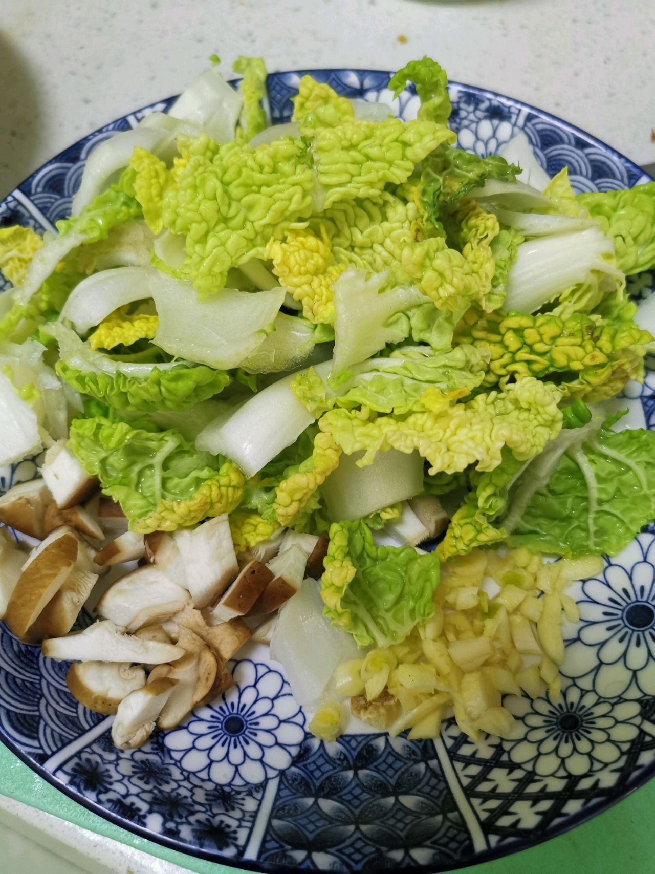 菊花菜油条汤