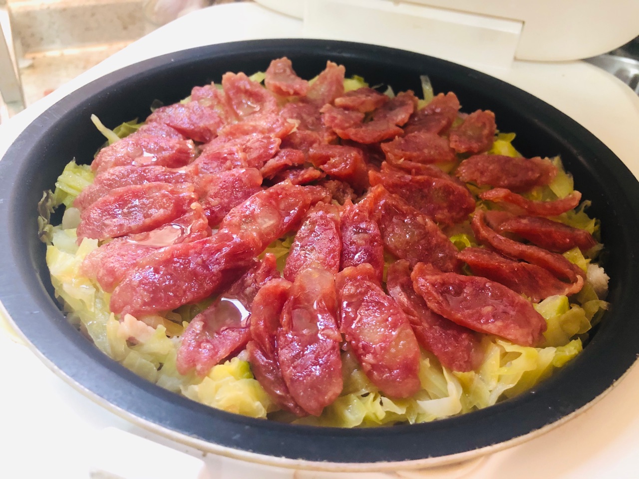 卷心菜咸肉菜饭