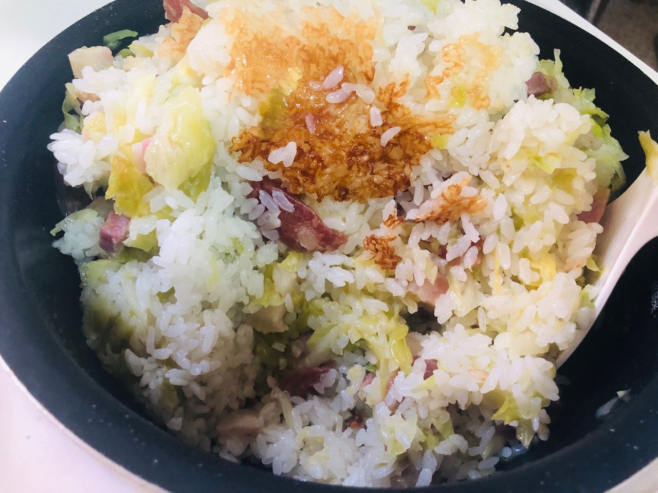 卷心菜咸肉菜饭
