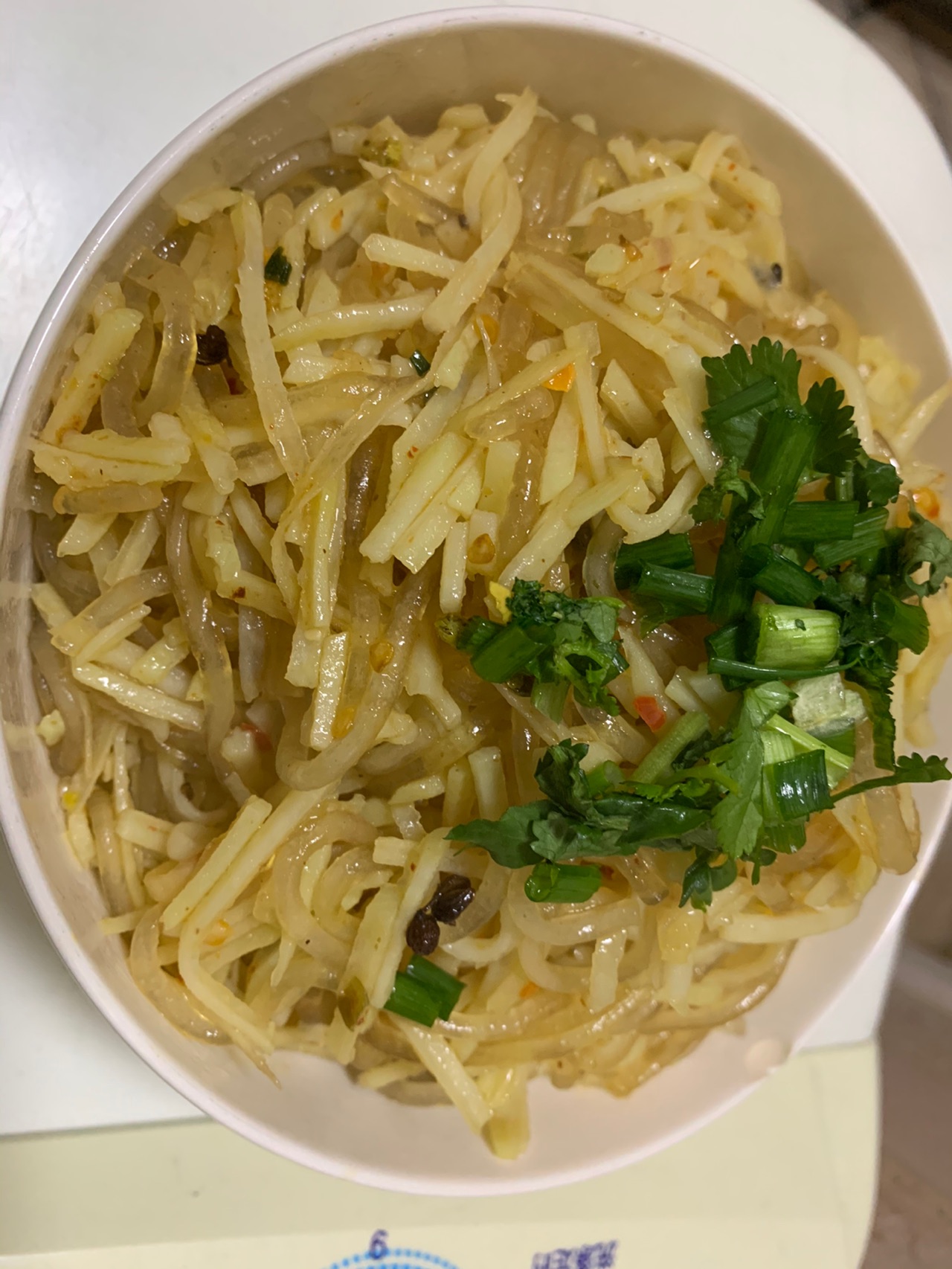 绝味之粉条凉拌土豆丝