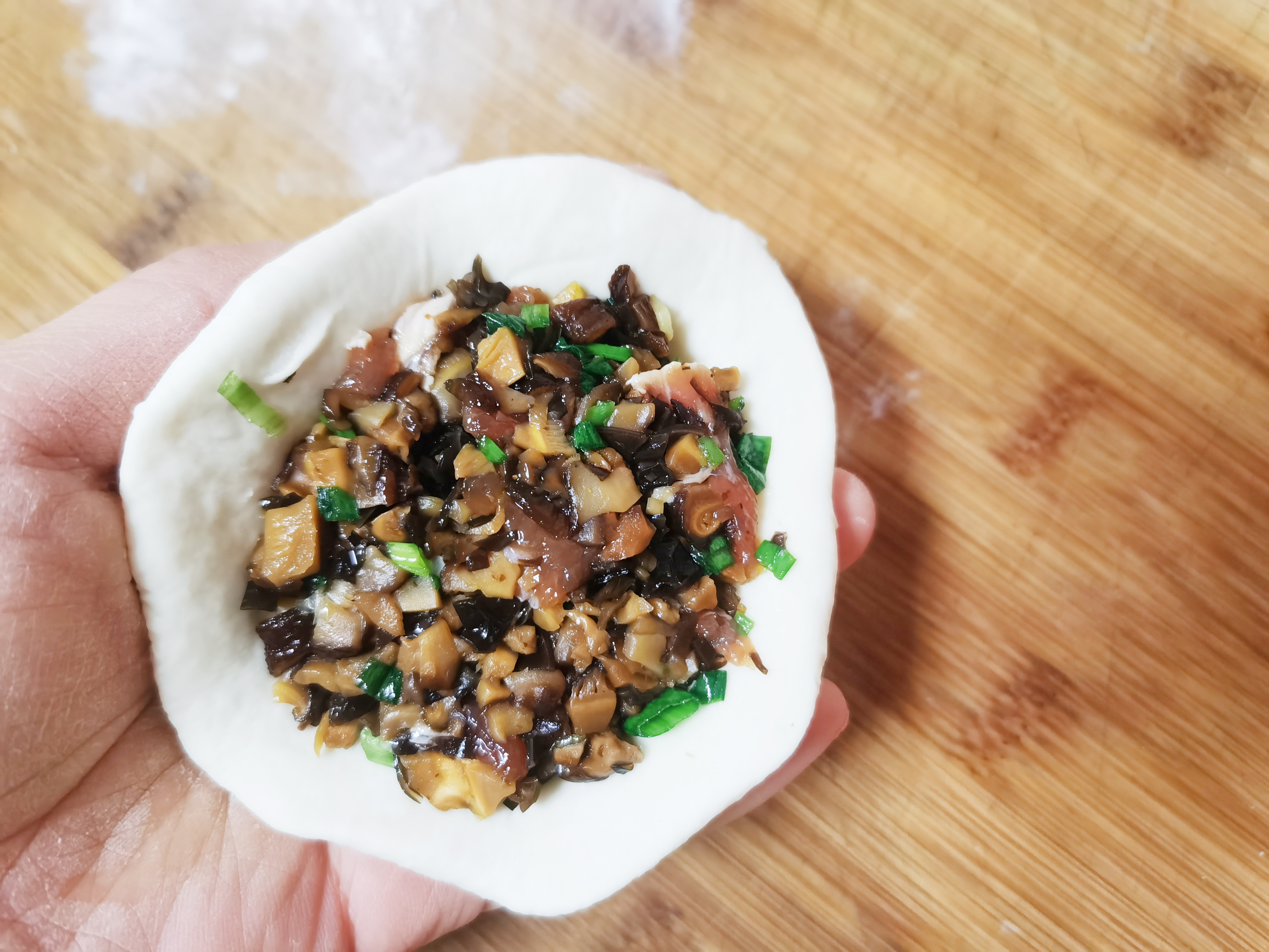 【菌菇馅饼】鲜香美味