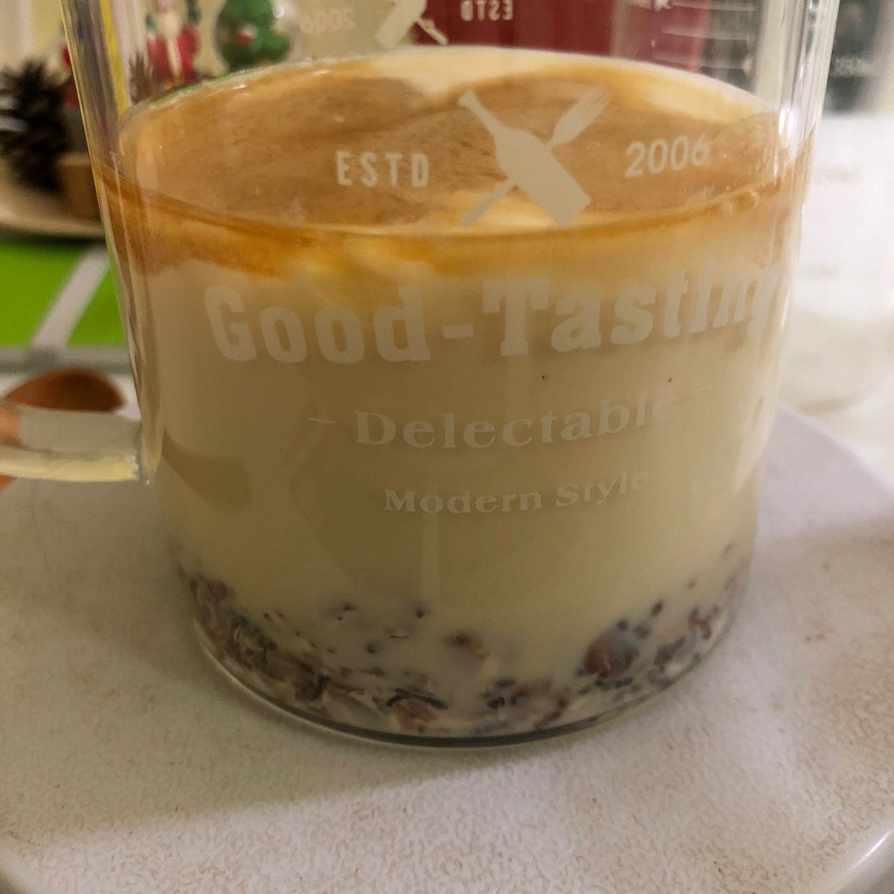 咖啡酒酿燕麦粥