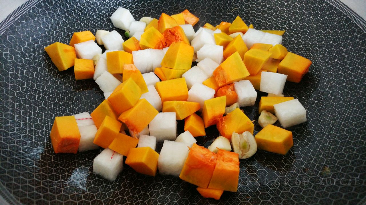 咖喱豆腐素什锦