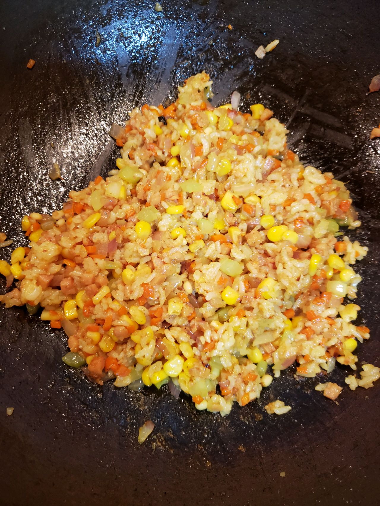 咖喱酱炒饭