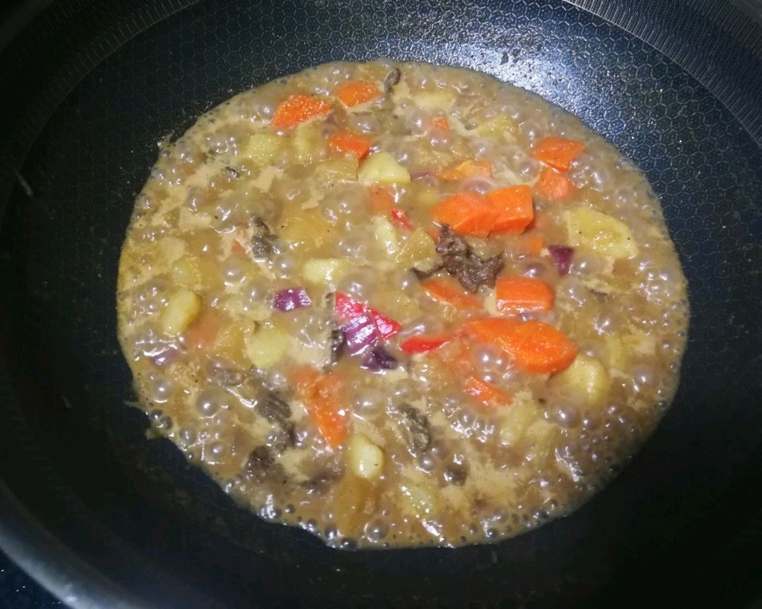 咖喱牛肉