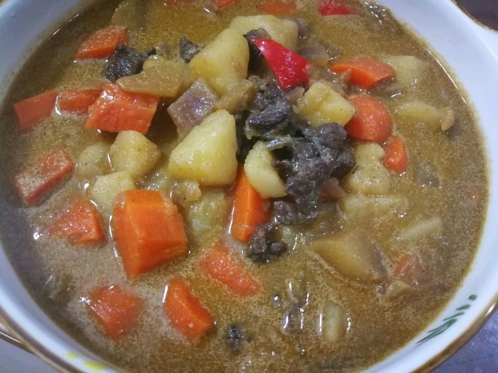 咖喱牛肉