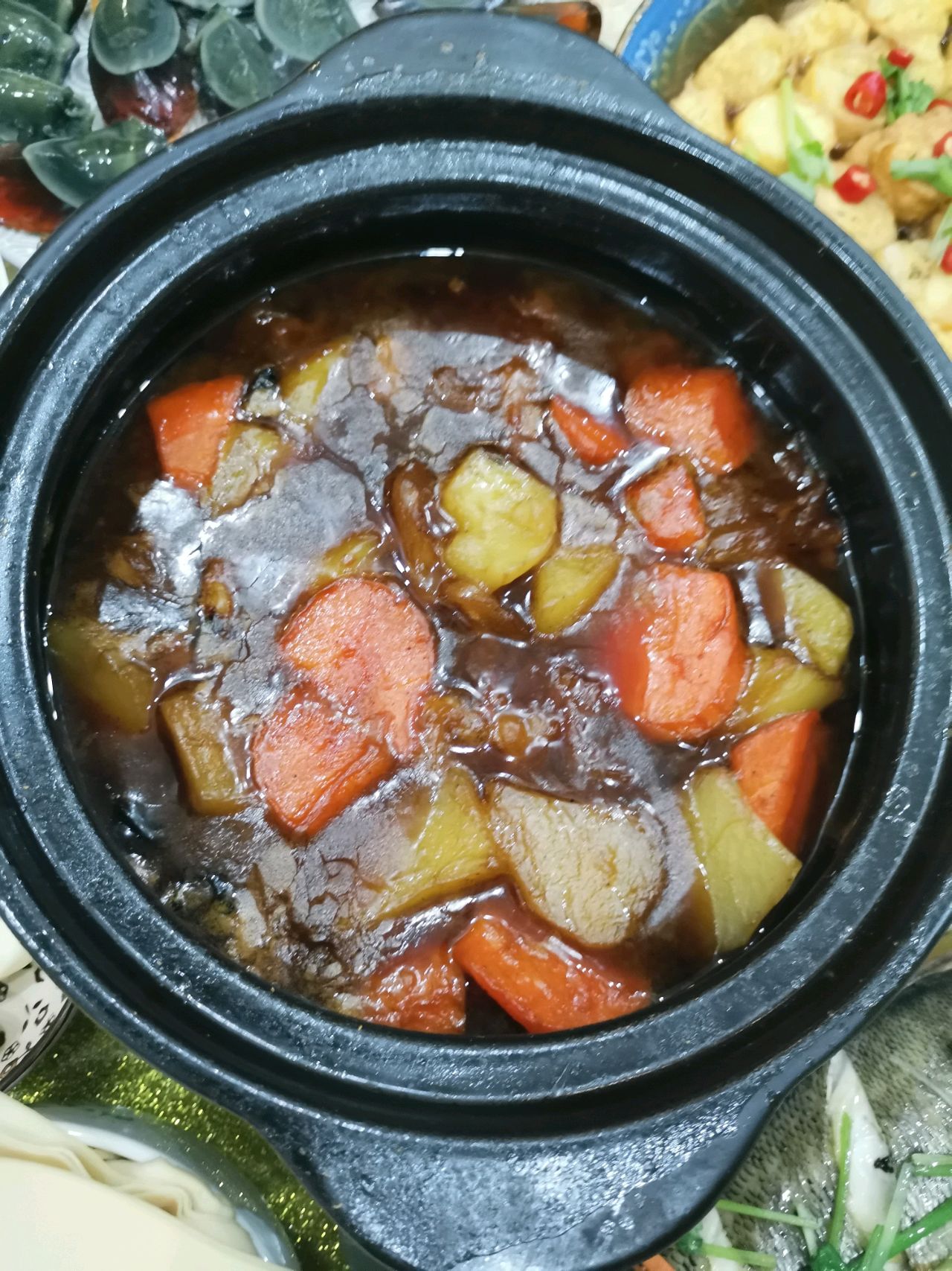 咖喱牛蹄筋