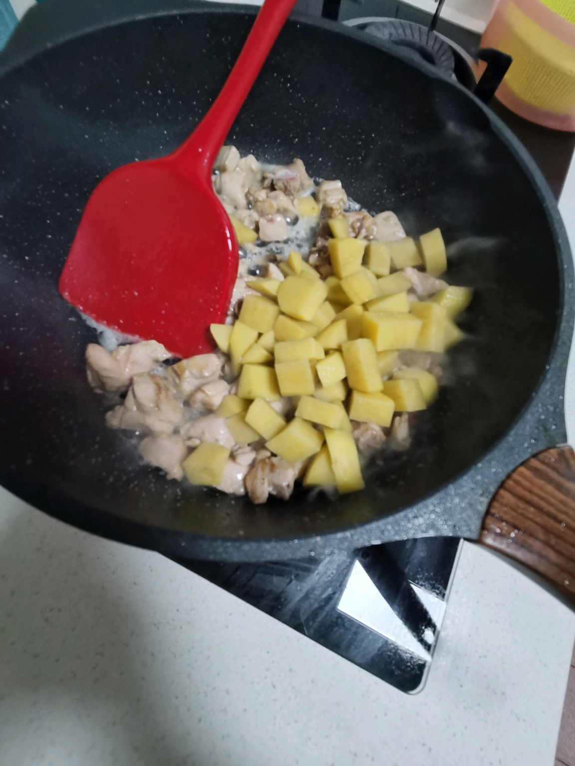 咖喱土豆鸡肉