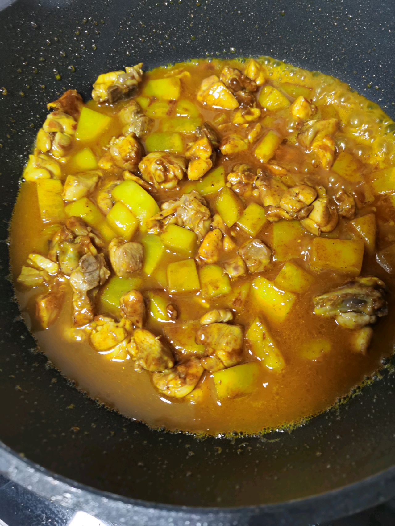 咖喱土豆鸡肉