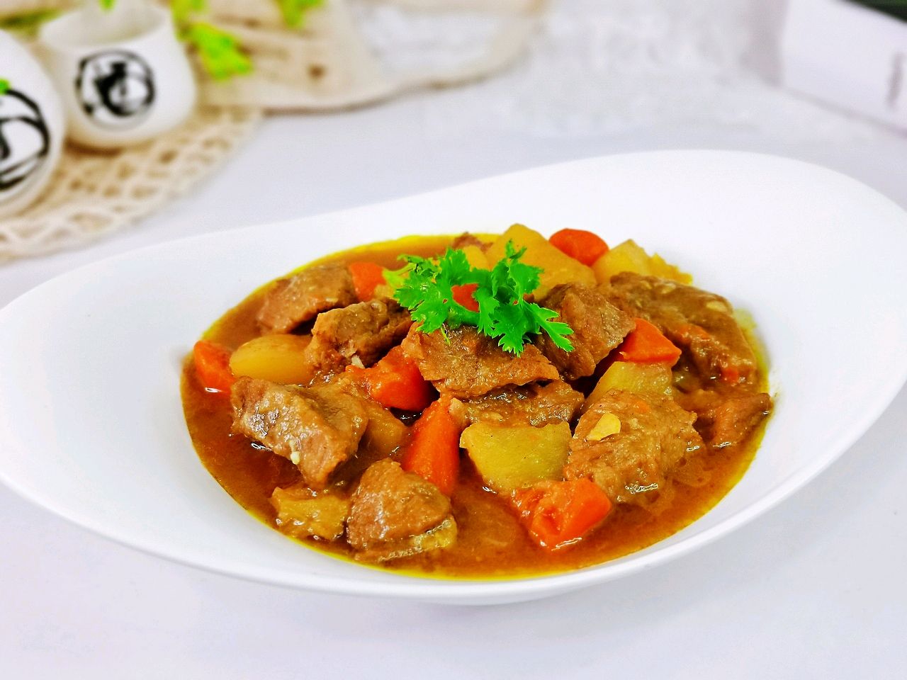 咖喱土豆牛腩