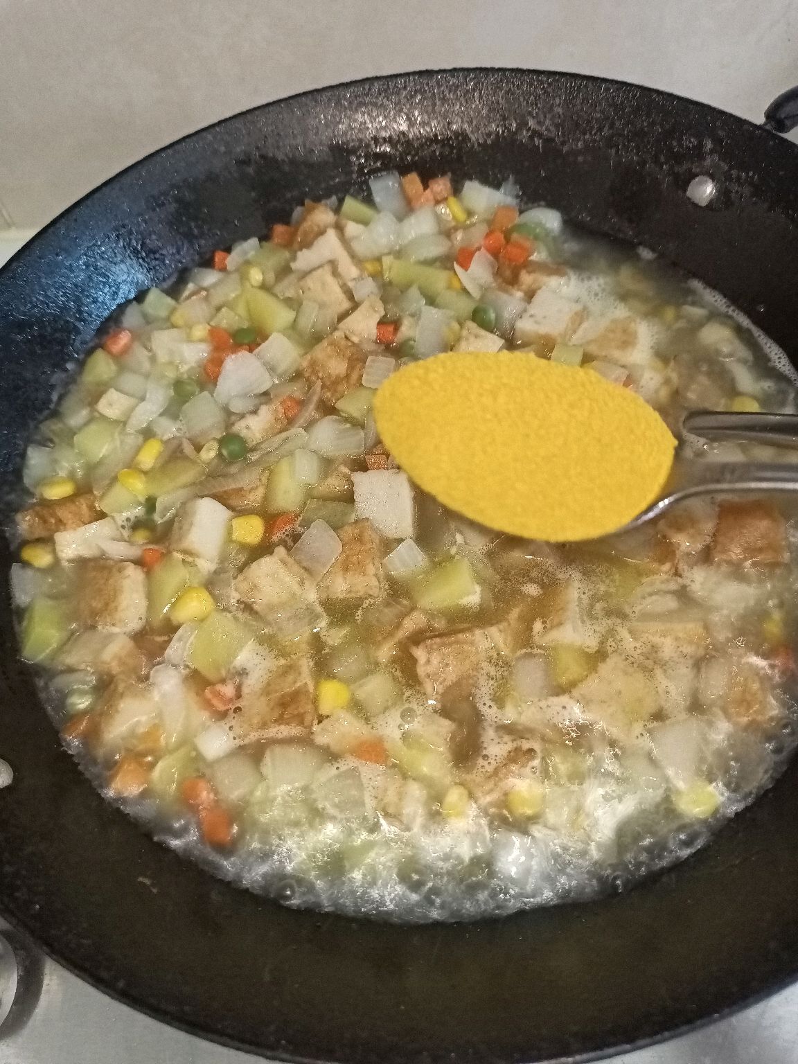 咖喱鱼豆腐