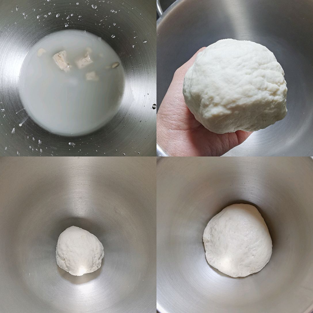 卡仕达酒酿小排包（室温中种法）