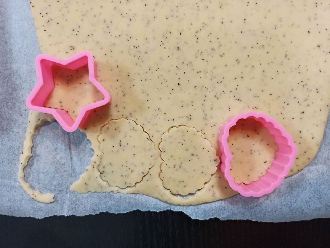 卡通黄油小饼干