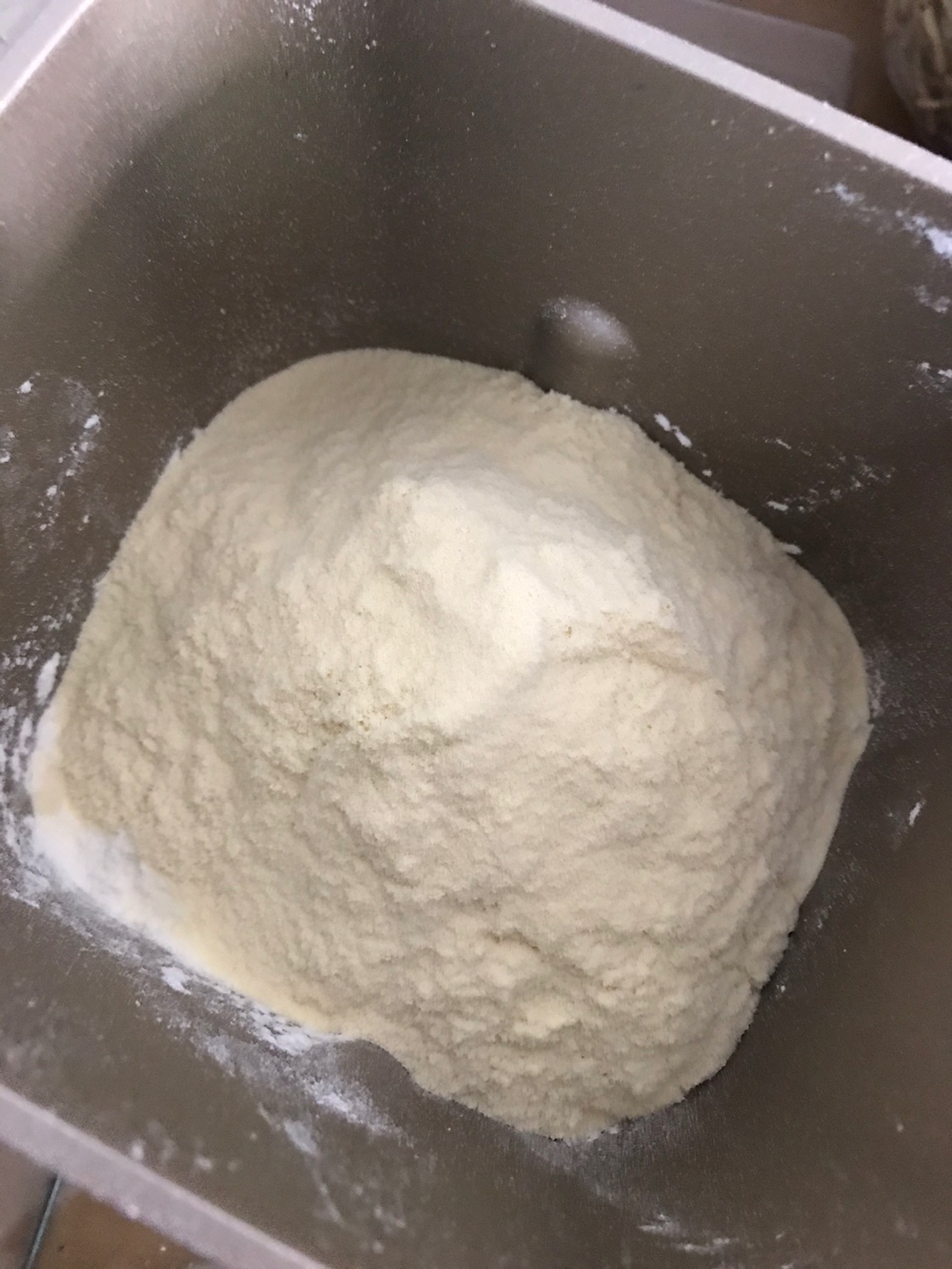 开花红糖豆浆馒头