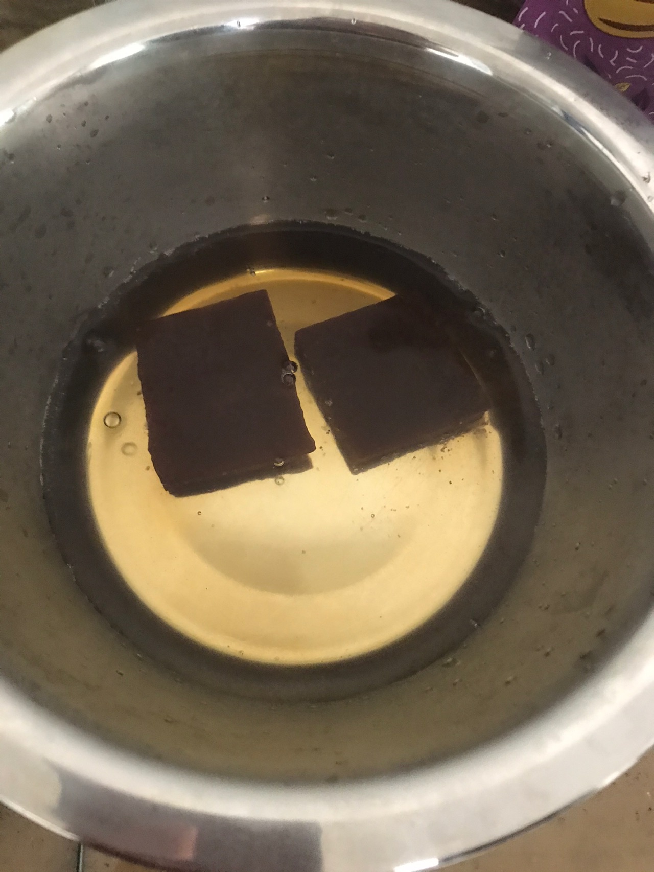 开花红糖豆浆馒头