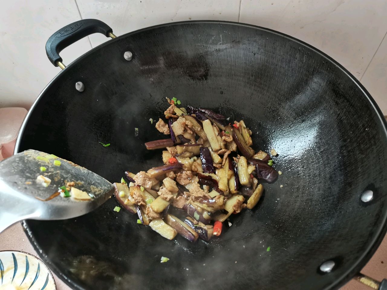 开胃菜•肉丝茄子