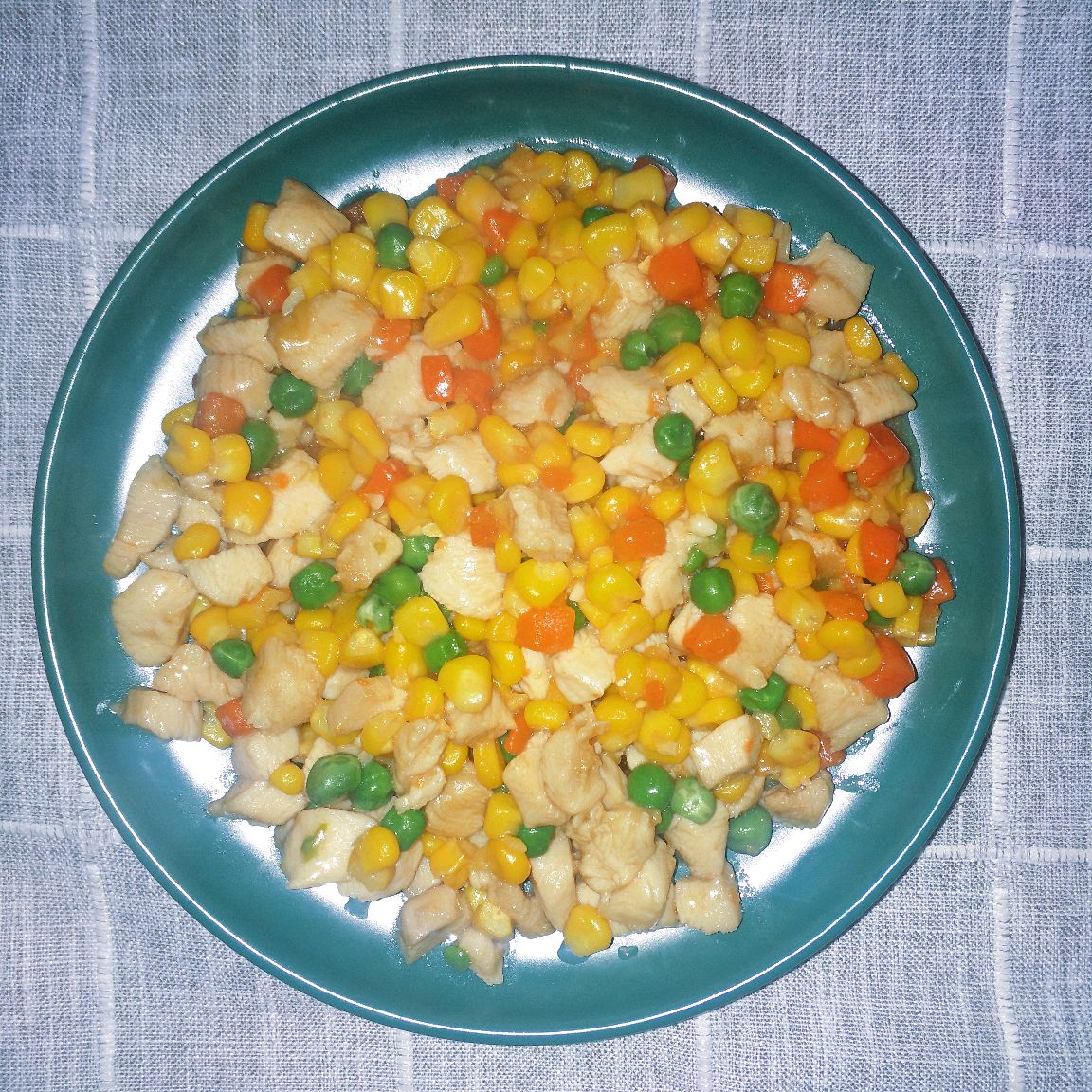 开胃快餐~什锦肉丁