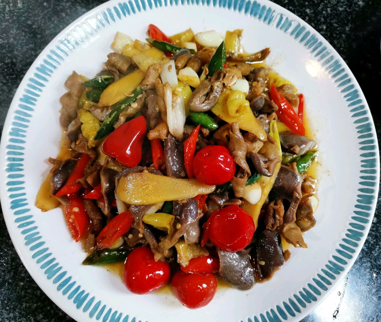 开胃神器酸辣鸡杂