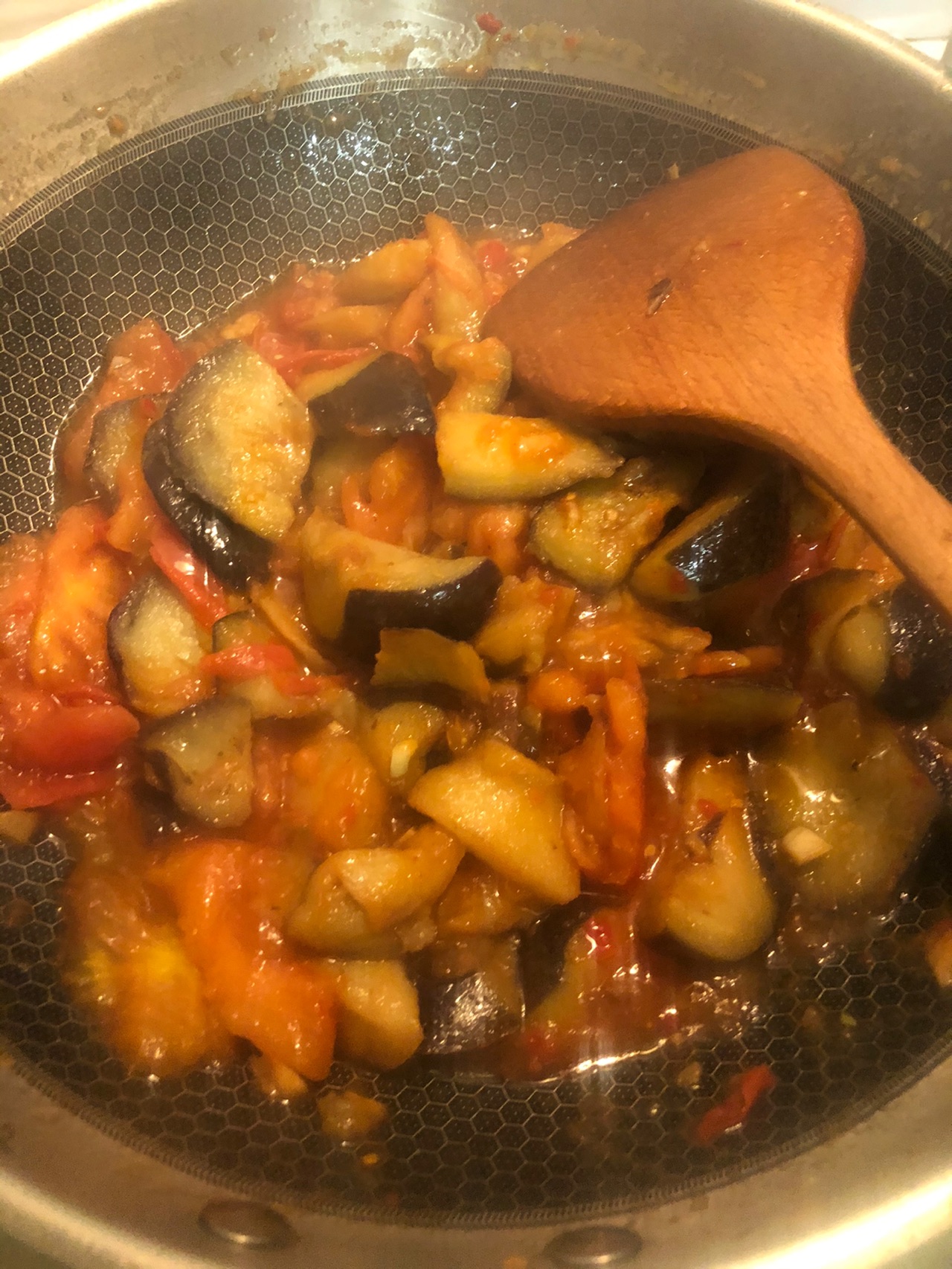 开胃/素食/番茄炒茄子