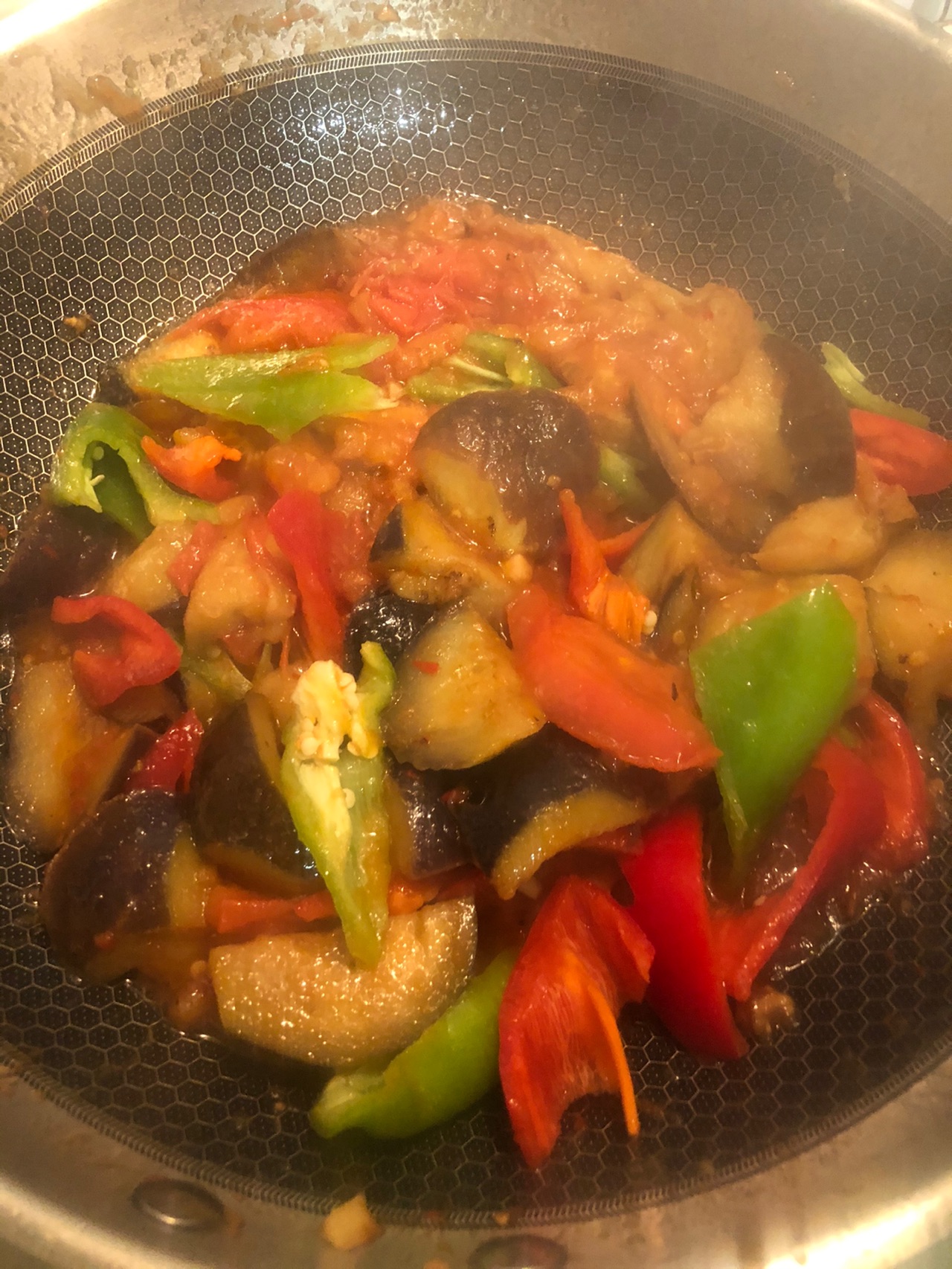 开胃/素食/番茄炒茄子