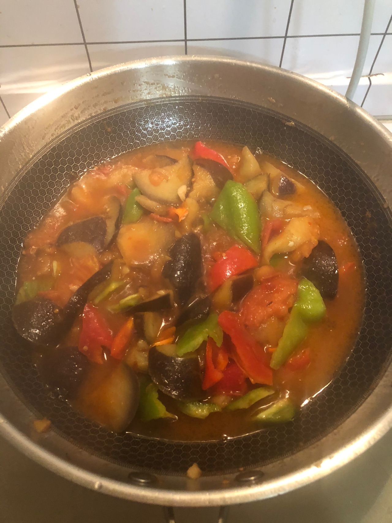 开胃/素食/番茄炒茄子