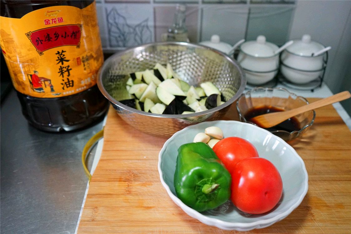 开胃下饭的蒜末烧茄子