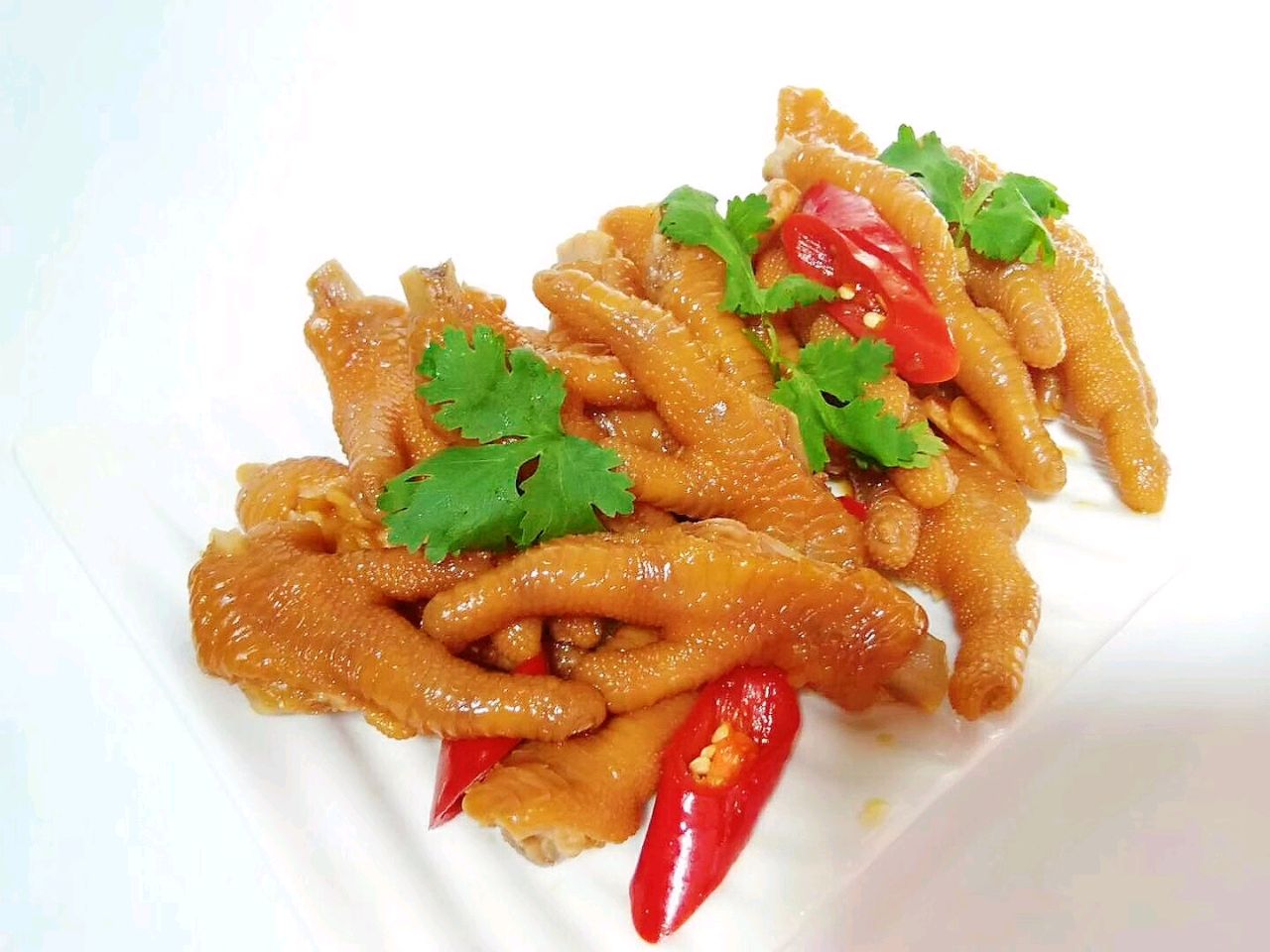 开胃下酒菜陈醋泡鸡爪