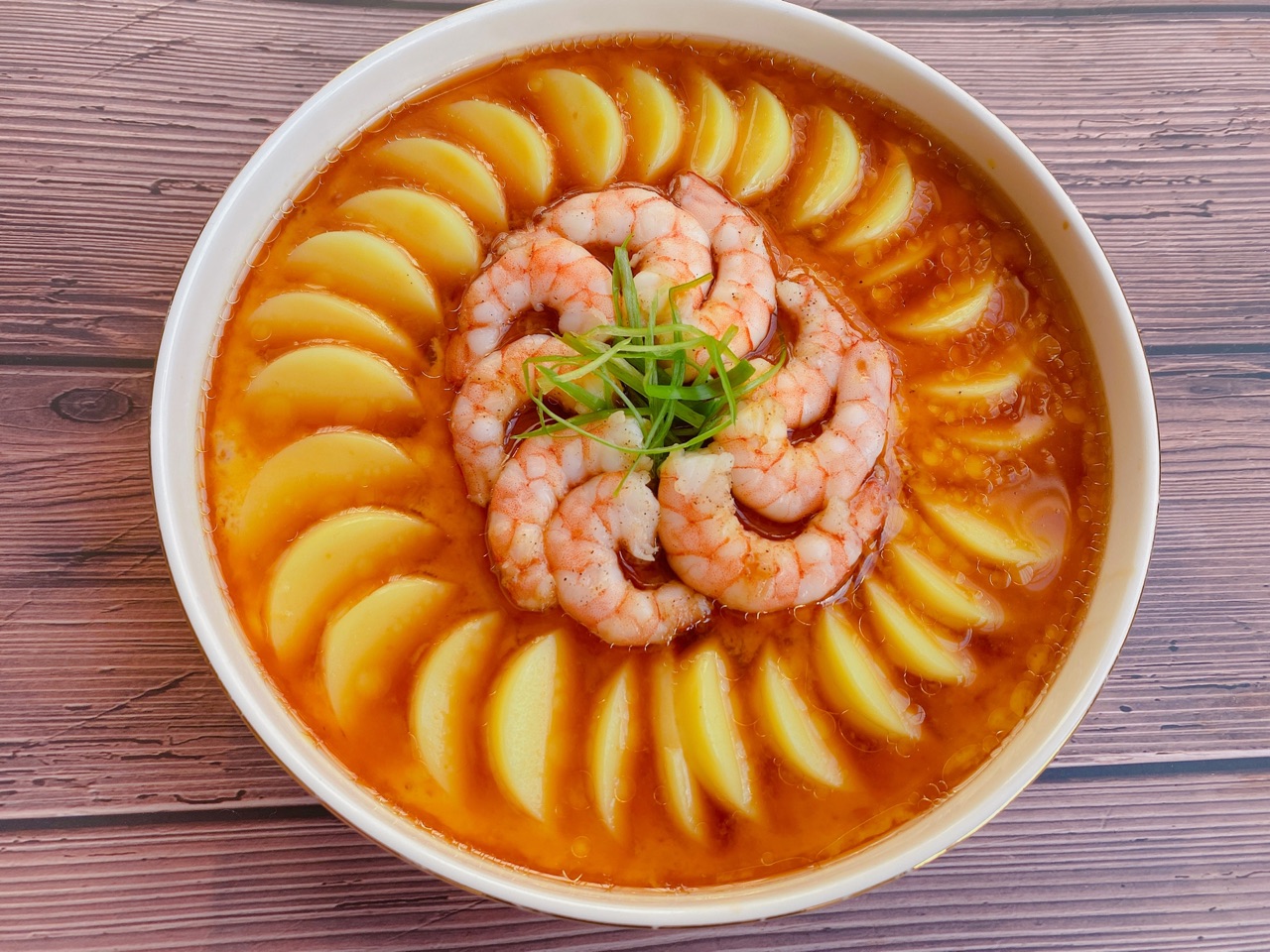 开运年夜饭“蒸蒸日上”,虾仁蒸鸡蛋豆腐