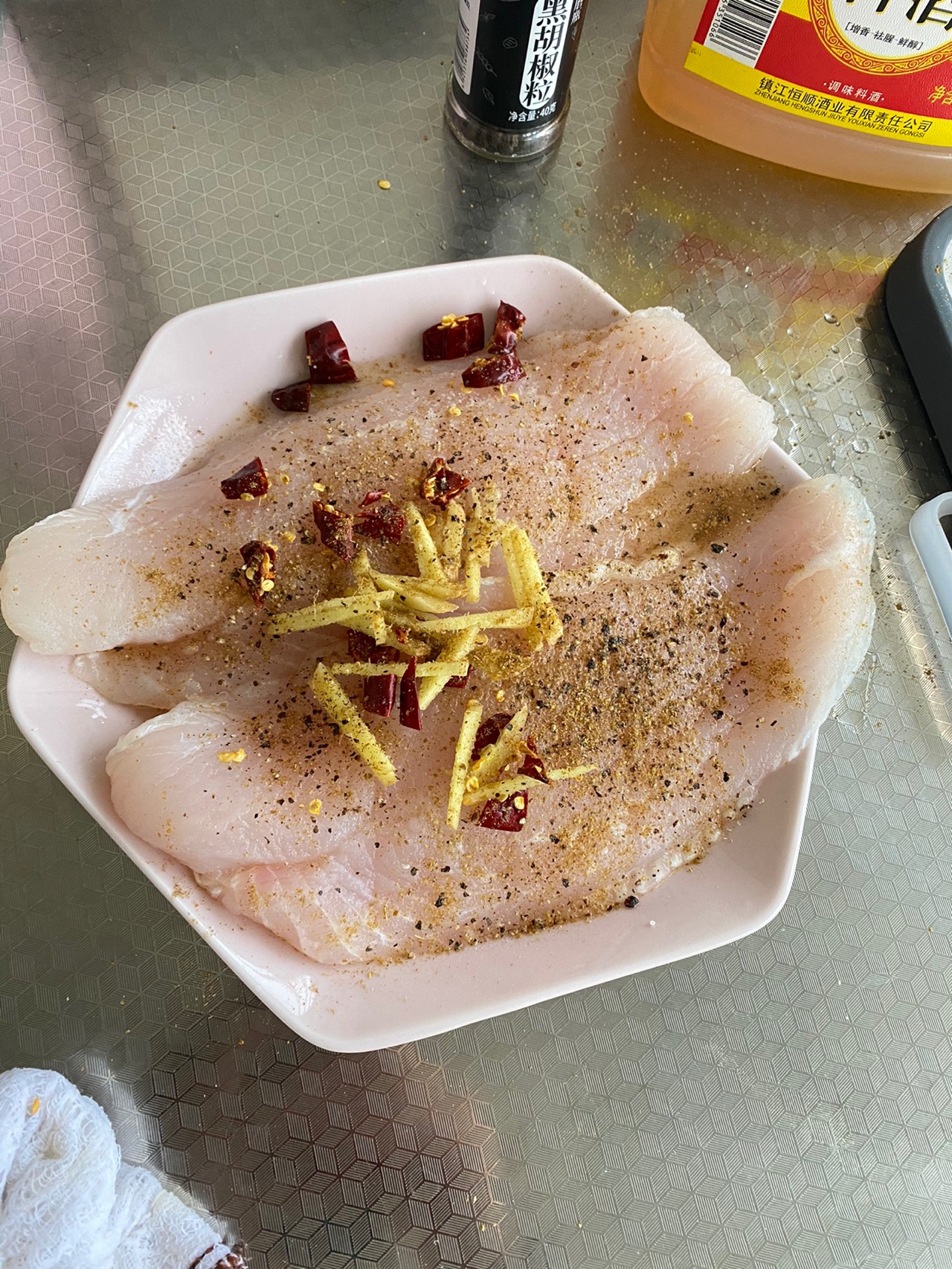 烤巴沙鱼