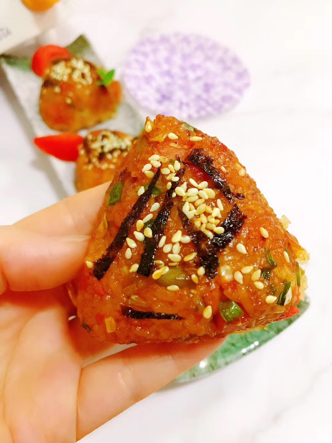 烤饭团-----小孩挑食必备哦