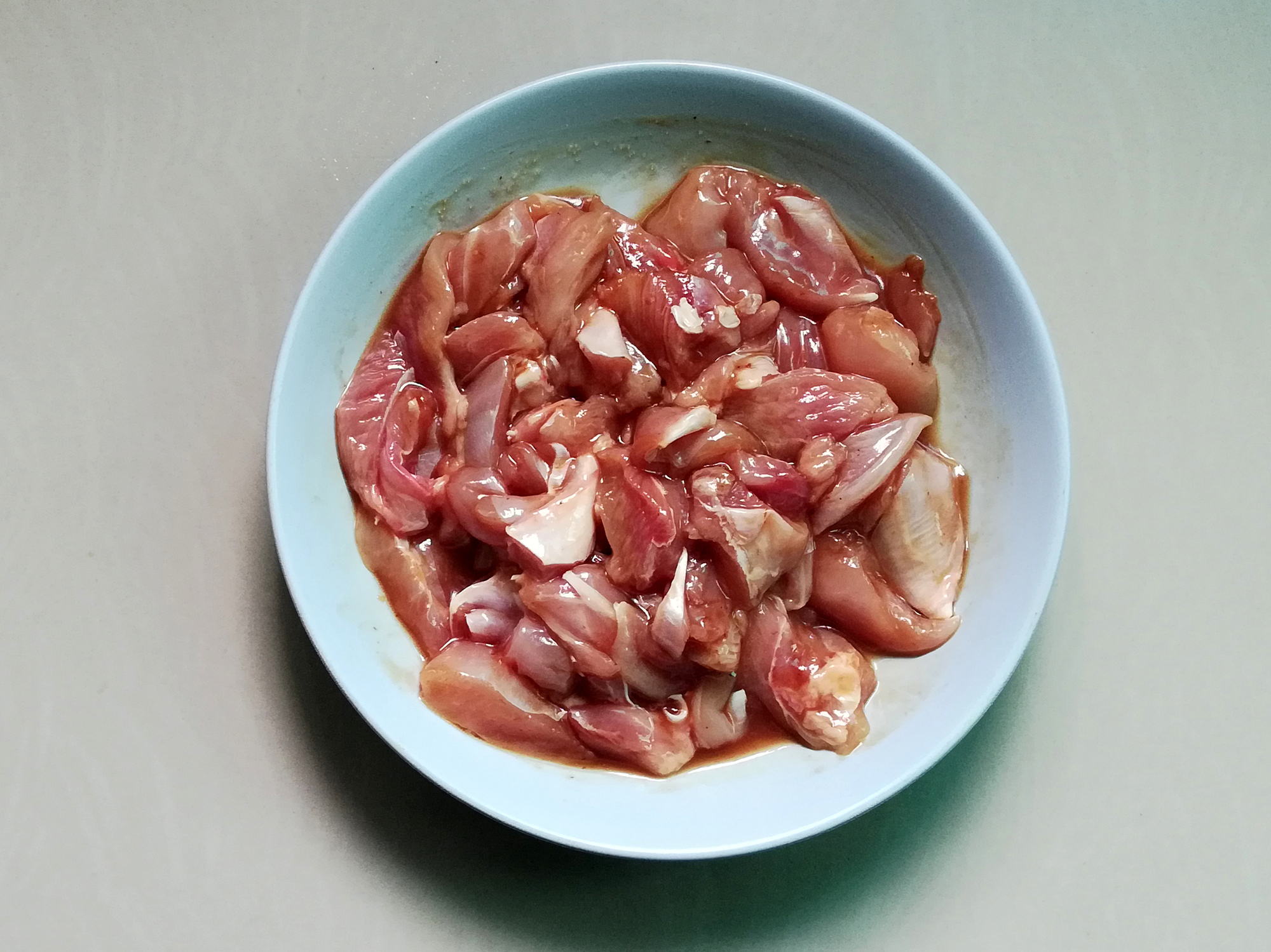 烤鸡肉丸