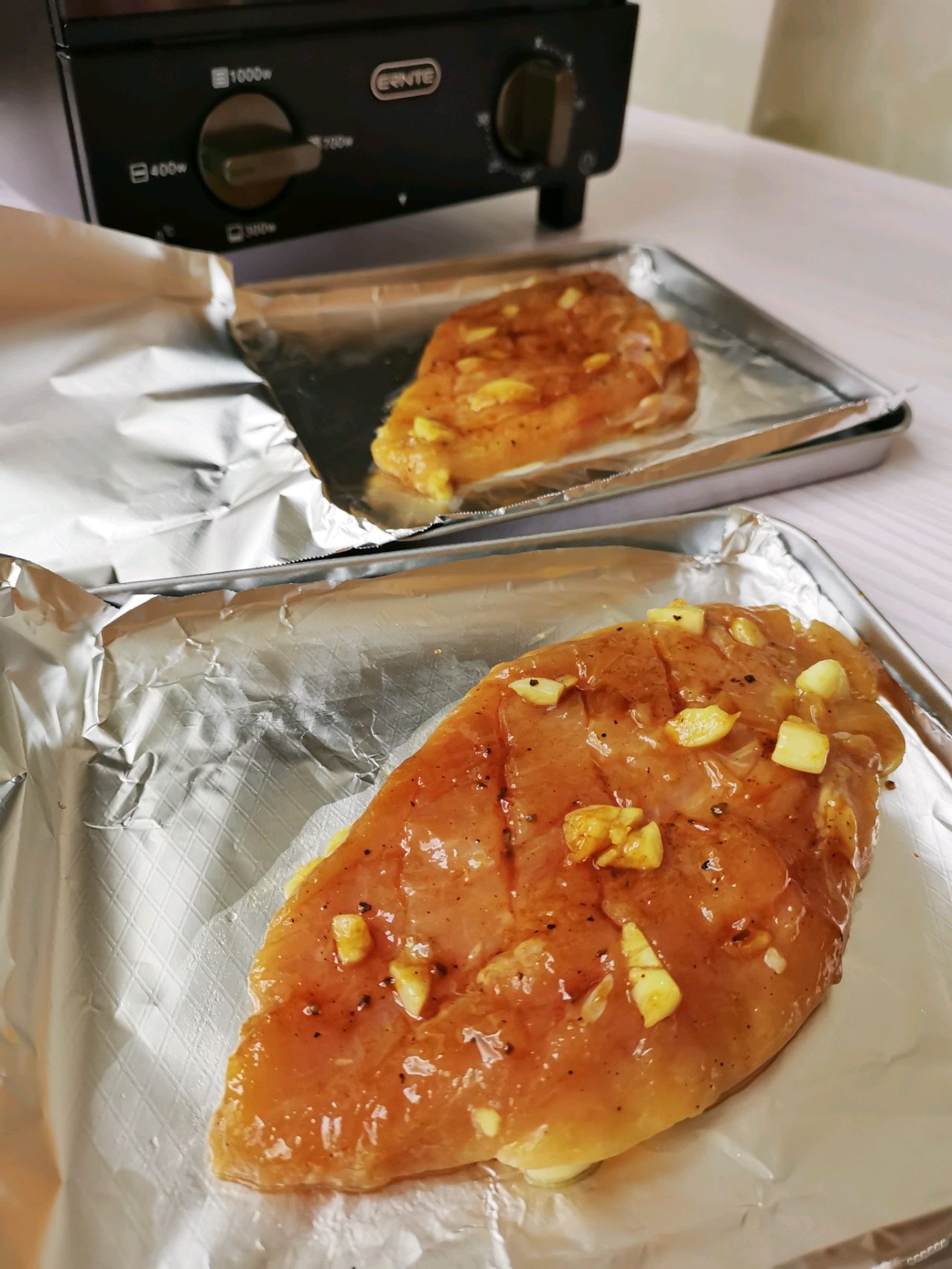 烤鸡胸肉低脂低卡，简单好吃