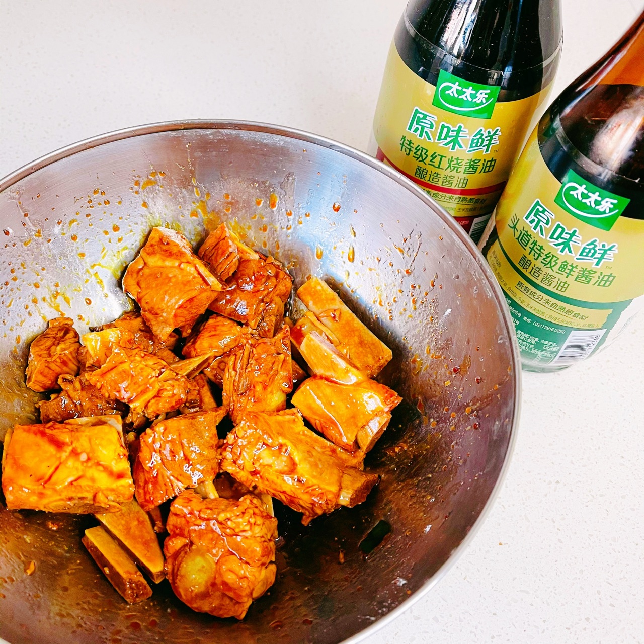烤酱汁肉排粒