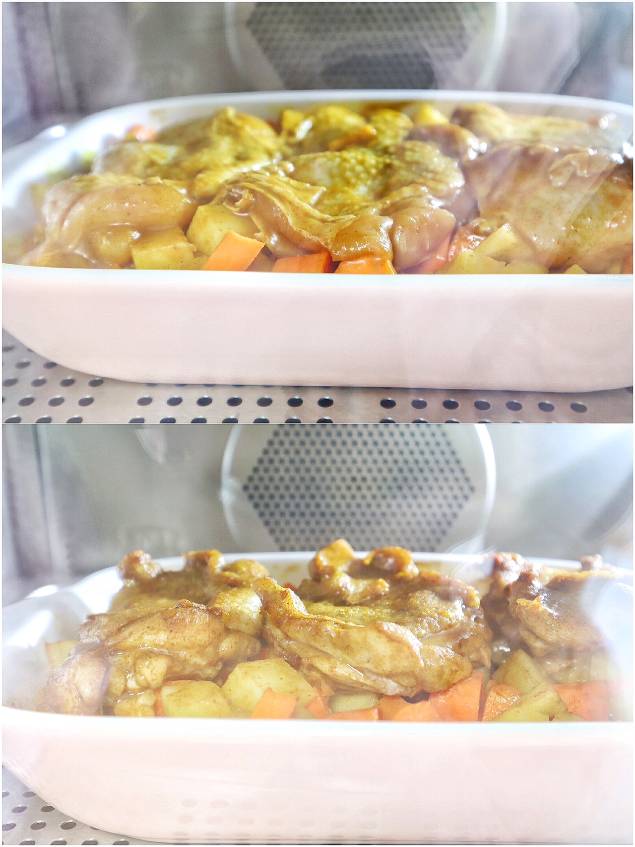 烤咖喱田园去骨鸡腿