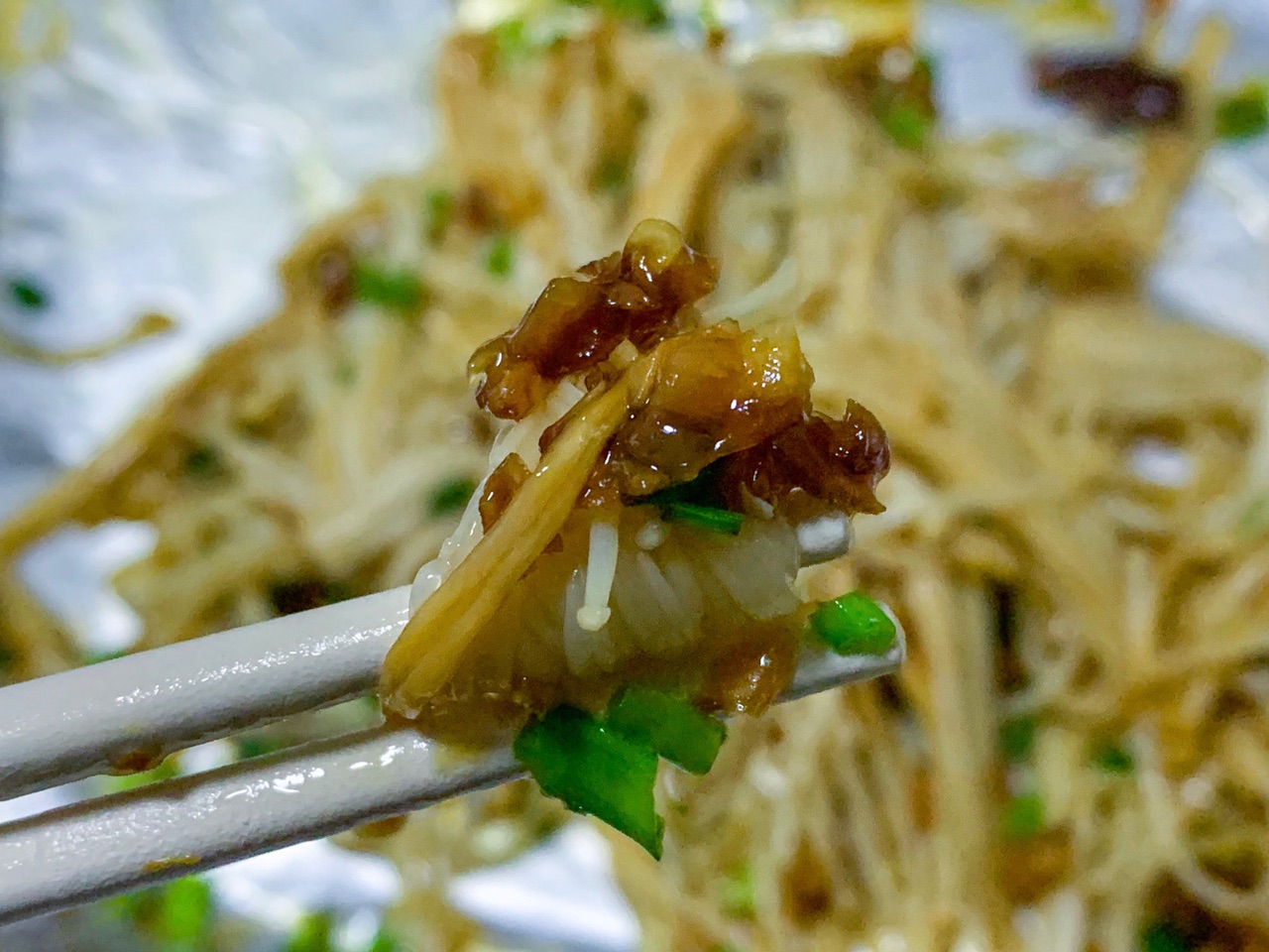 烤蒜蓉金针菇