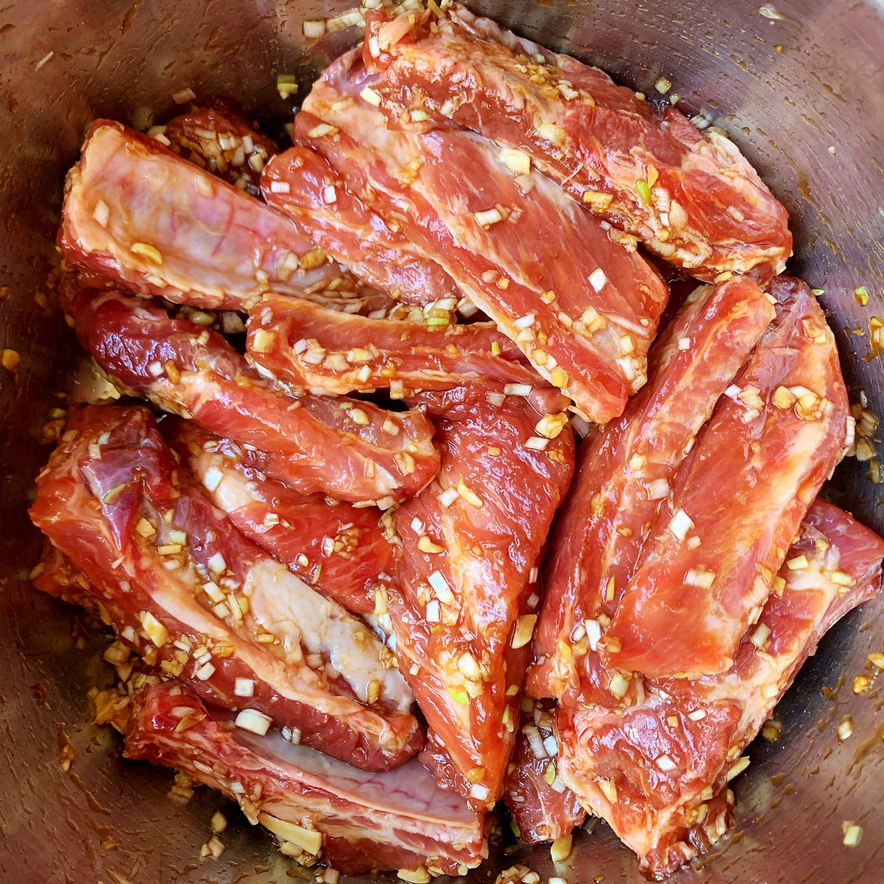烤蒜香排骨