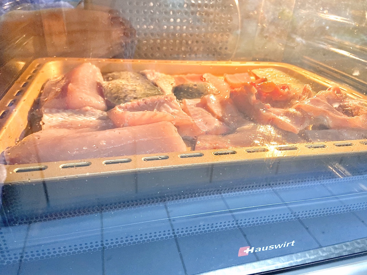 烤箱版的家庭香辣烤鱼