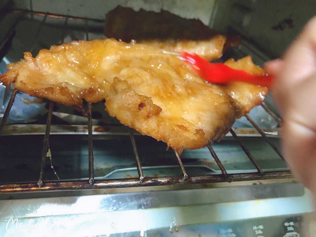烤箱版麦芽糖猪颈肉