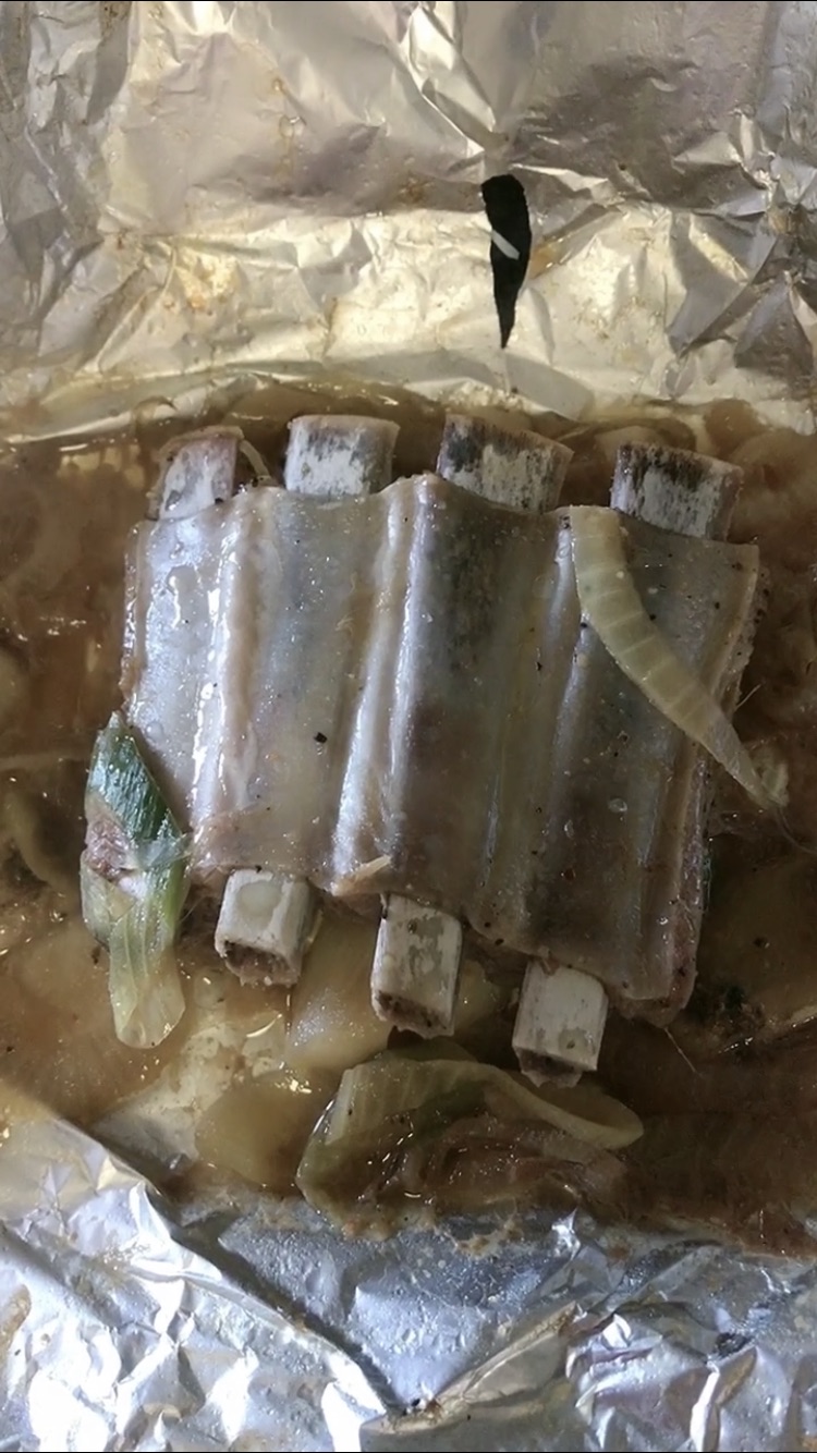 烤箱版蜜汁羊排