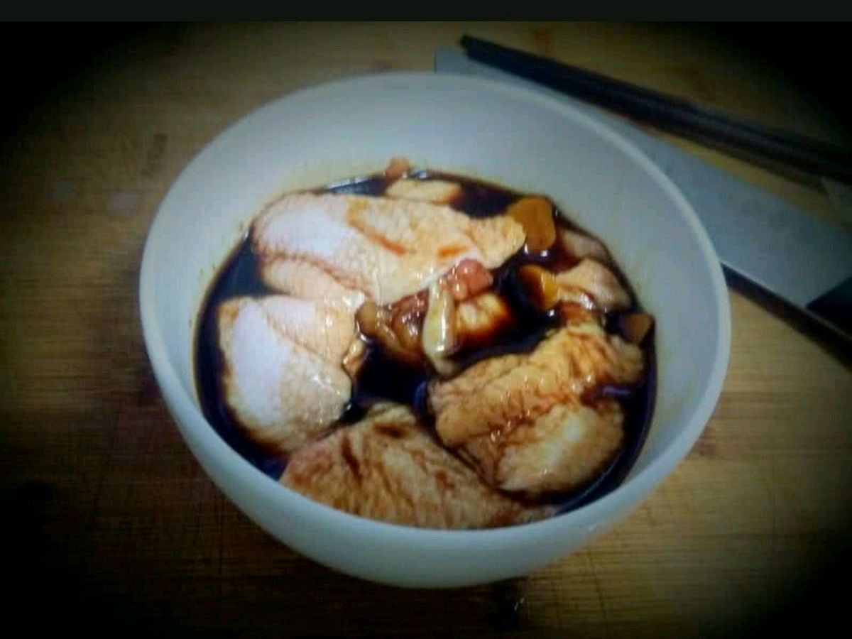 烤箱版面包鸡翅