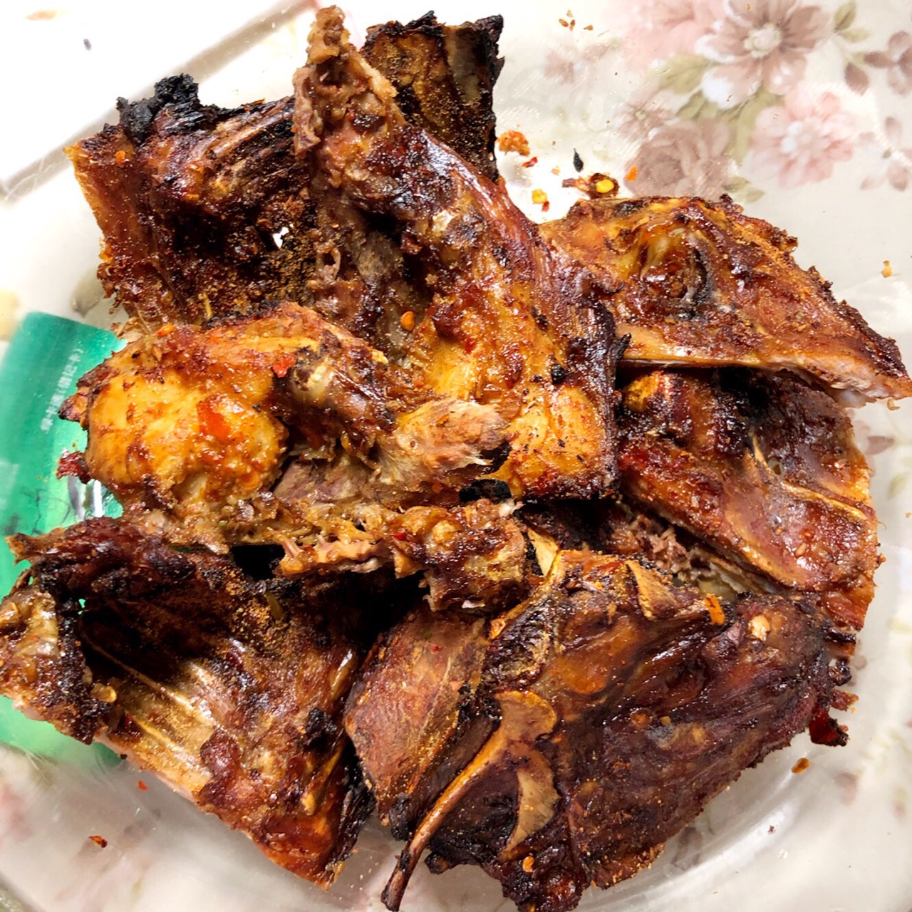 烤箱版烧烤鸡架