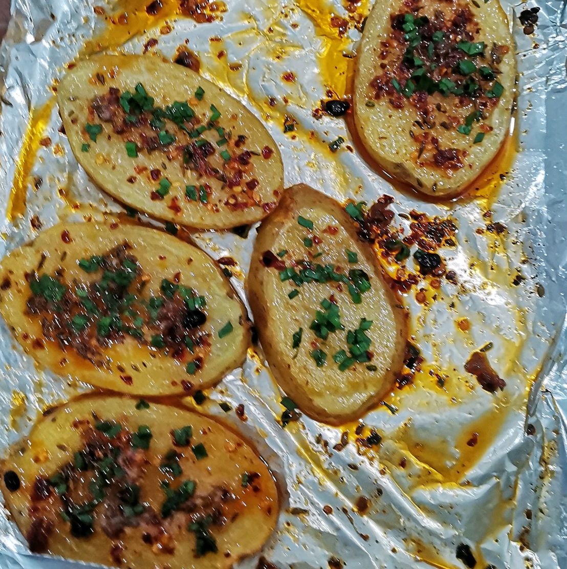 烤箱版烧烤：烤玉米土豆咯