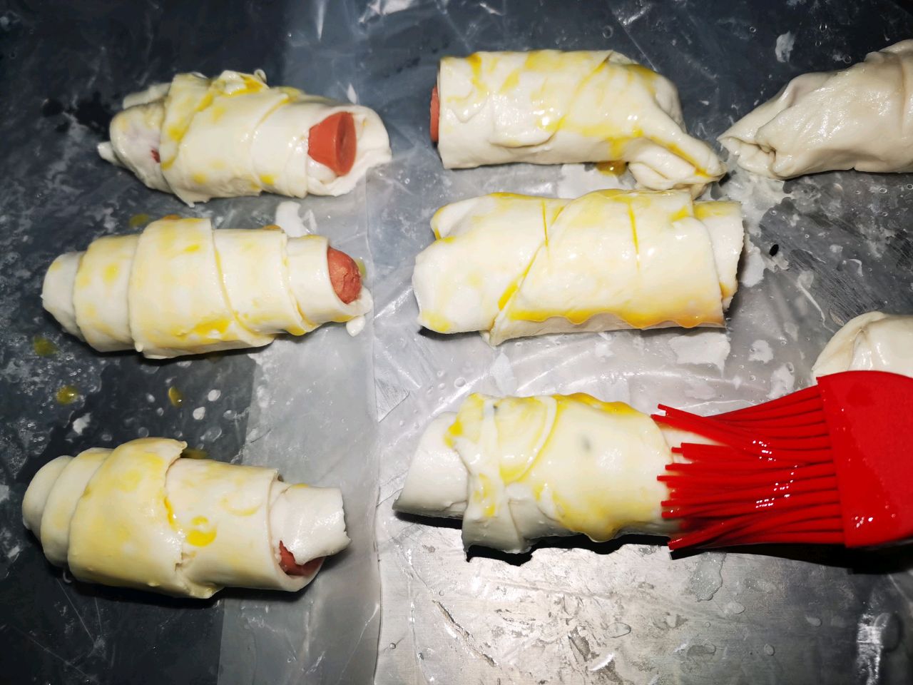 烤箱版手抓饼