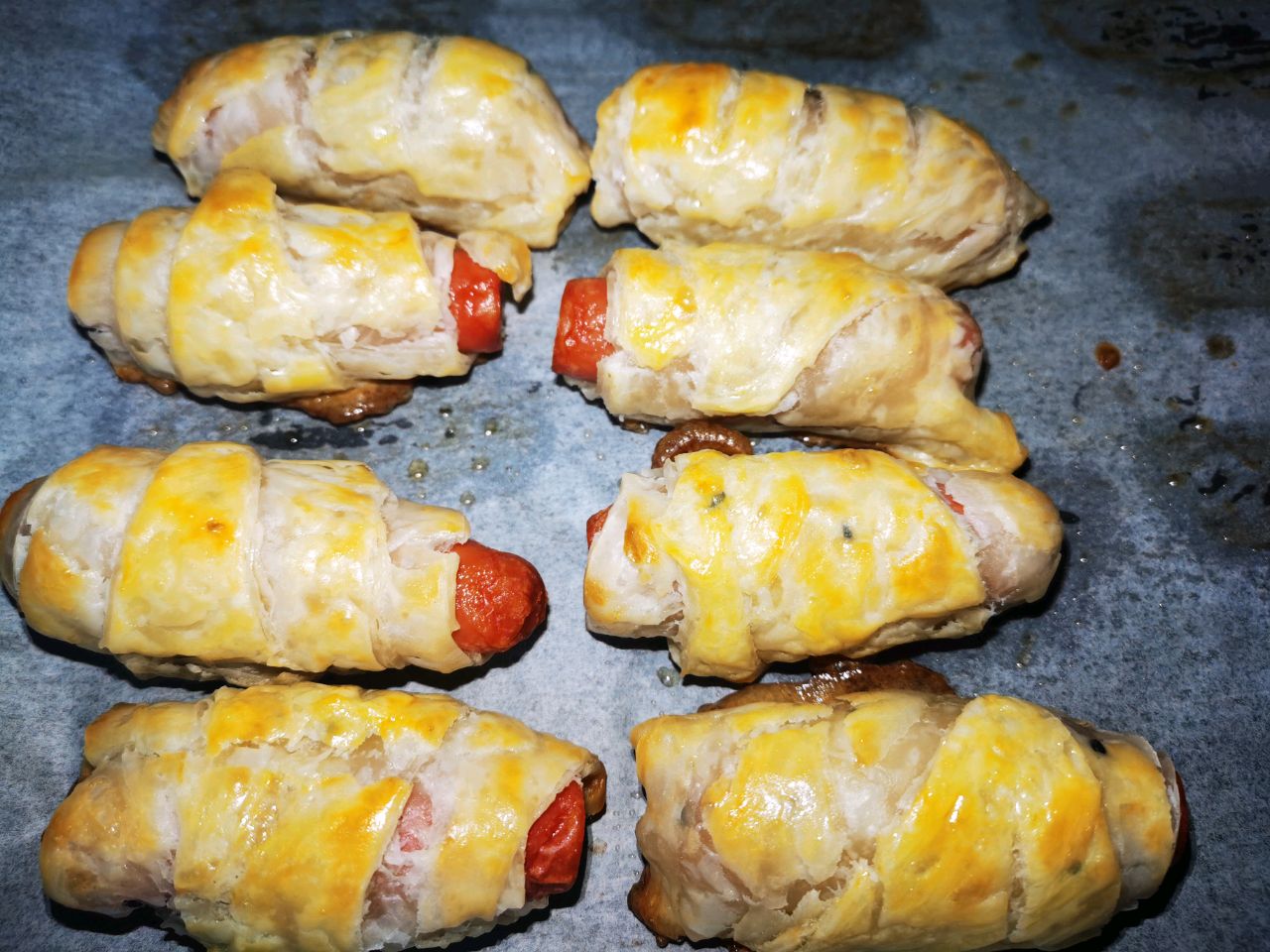 烤箱版手抓饼