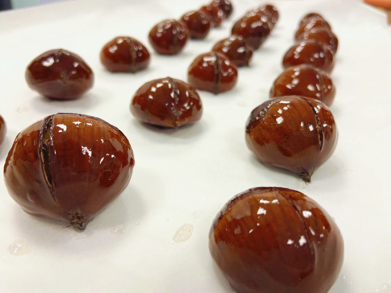 烤箱版糖炒栗子
