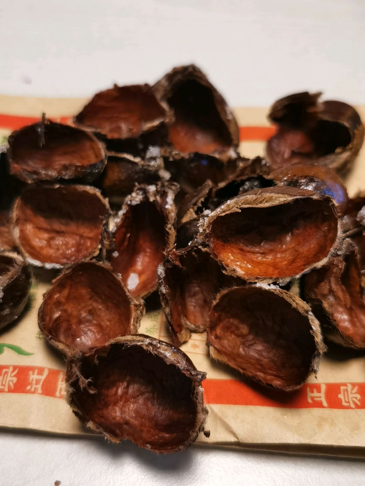 烤箱版糖炒栗子，好吃 味道绝了！