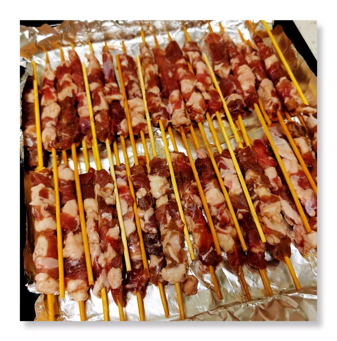 烤箱版羊肉串