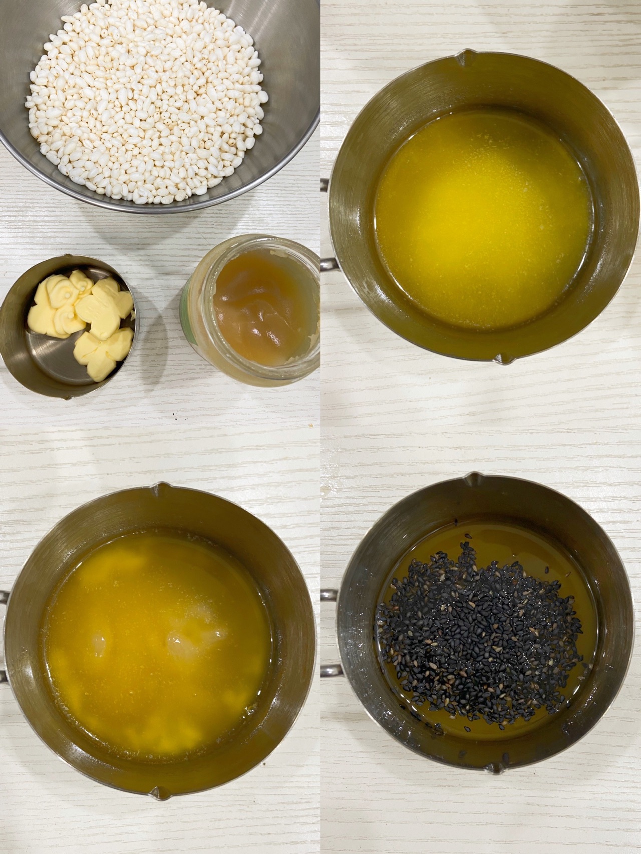 烤箱美食｜黄金米泡糖❤️儿时的味道